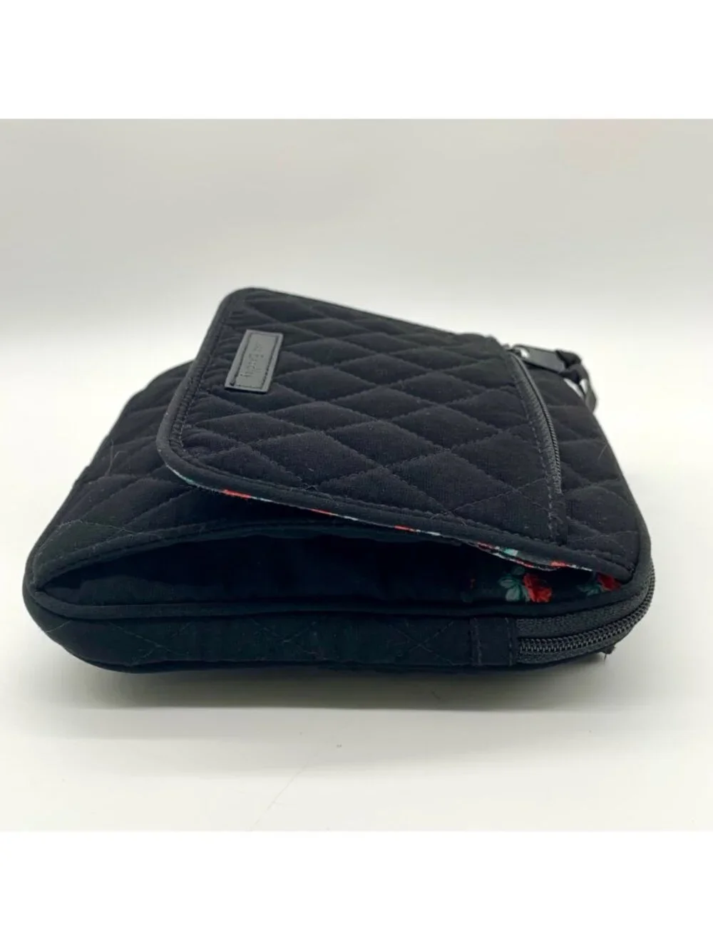 Vera Bradley Black Mini Hipster Crossbody Bag - Picture 4 of 10